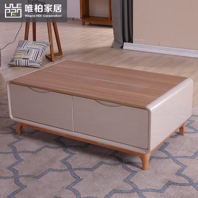 Modern simplicity tea table Northern Europe a living room Small apartment multi-function originality white tea table TV cabinet suit Combination tables