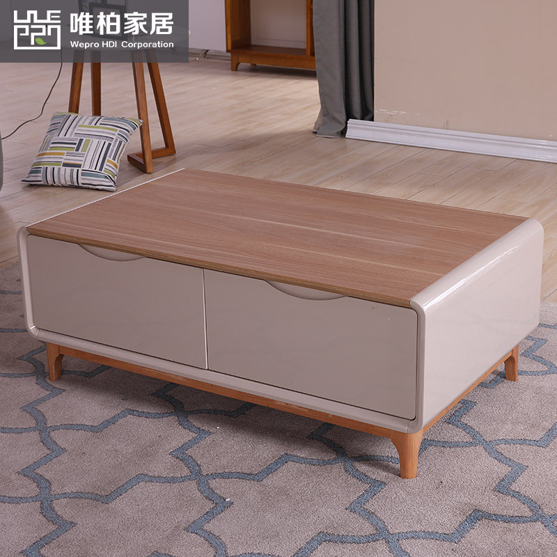 Modern simplicity tea table Northern Europe a living room Small apartment multi-function originality white tea table TV cabinet suit Combination tables