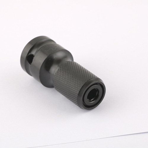 Electric wrench conversion bit to hexagonal conversion head air cannon telescopic cartridge adapter 1/2 to 1/4 bit