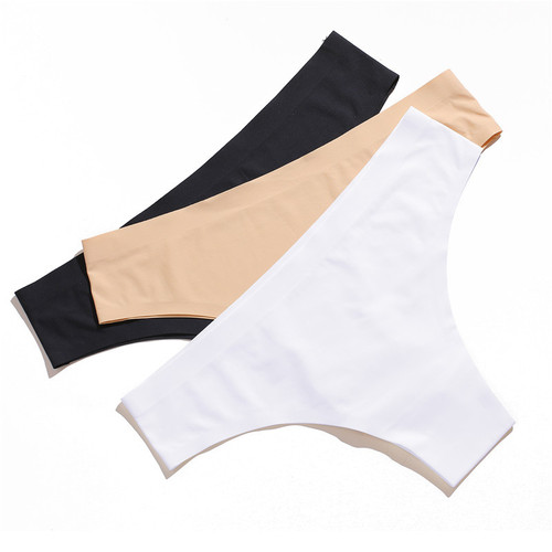 New Product: Direct Manufacturer Wholesale Low-Waist Seamless Women's Triangle Panti, One-Piece Brazilian Pants, Sexy T-String Underwear