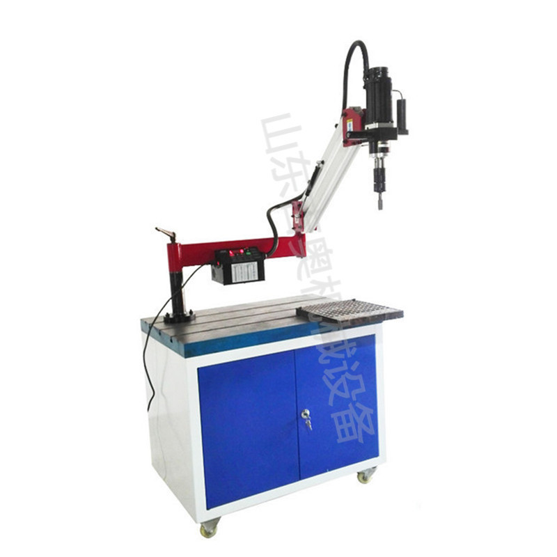 万向摇臂自动套丝机攻牙机厂家直销模具机加工板牙电动攻丝机