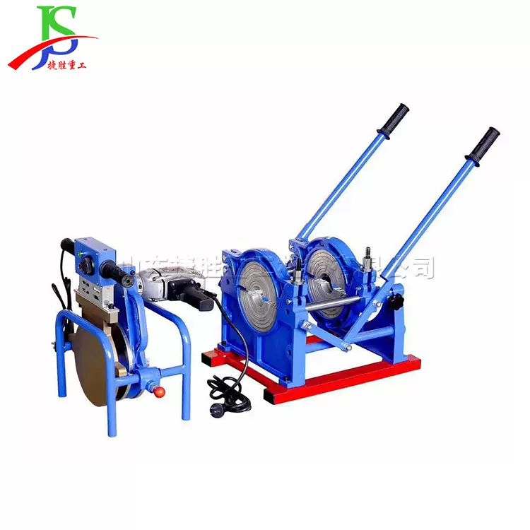 沟渠施工管材焊接机 热塑性管件连接对焊机 63-200型手摇对焊机