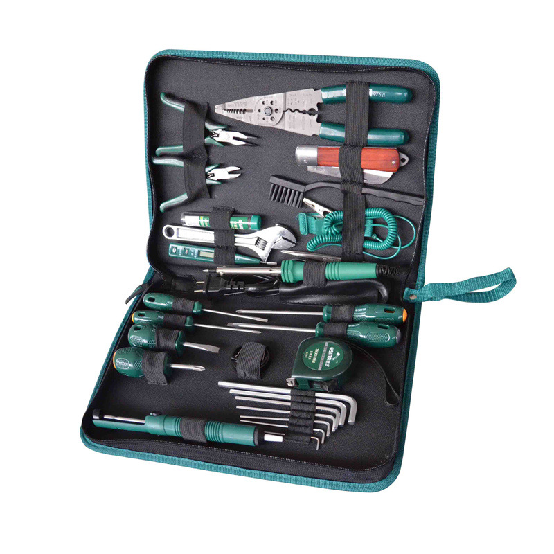Sata/世达27件套电讯工具组套 电子组合套装03760