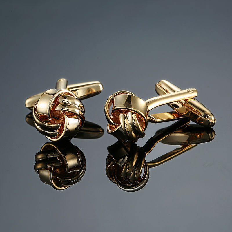 15g Weight Cufflinks Classification 1 Pair Quantity Anniversary, Business Occasion Copper Material Solid Color Pattern Unisex Gender Plating Design Simple Style Style 1 Pair Simple Style Solid Color Copper Plating Unisex Cufflinks 16