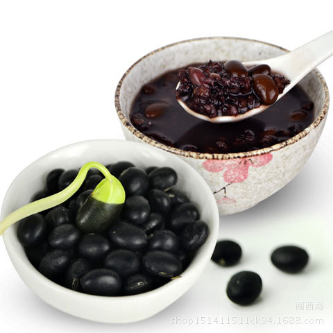 Black Soybeans, Green Kernel (Glycine max) — Northeast China Hei Dou, Food-Herb Legume key features