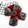 Demi-season keep warm straw scarf, Korean style, wholesale