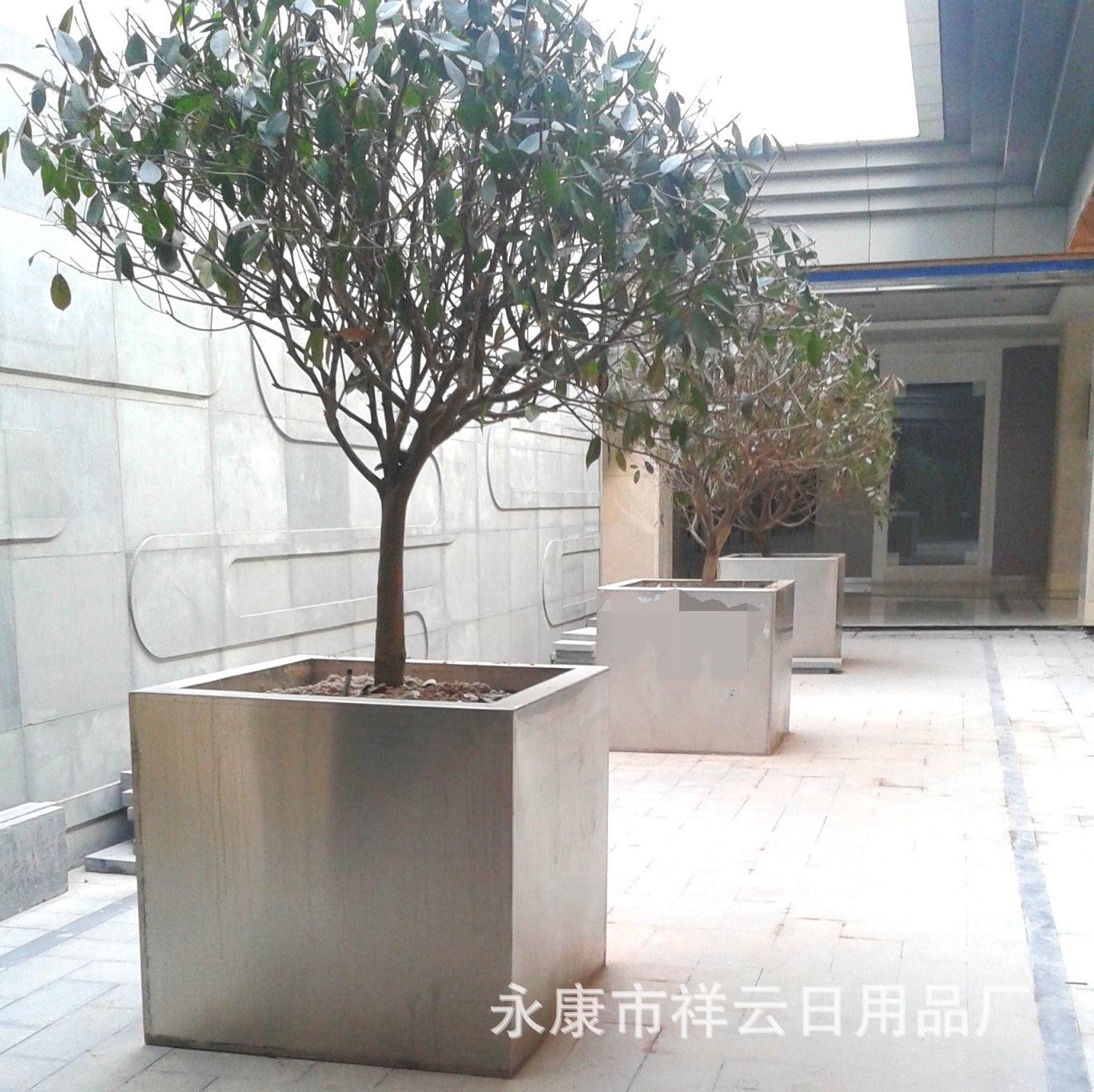 Manufacturers to provide Various Specifications high quality Stainless steel Tree Pool customized Boutique Flower pot Container Stainless Steel Products