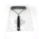 Wholesale foreign hot sale oven brush 12 inch triangle steel wire barbecue cleaning brush practical grill brush BBQ tools