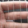 Chain, ankle bracelet, earrings handmade, silver 925 sample