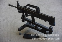 高强度金属方管表面喷塑稳定射击用可微调枪托架