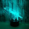 Night light, LED atmospheric nail decoration, table lamp, 3D, Birthday gift