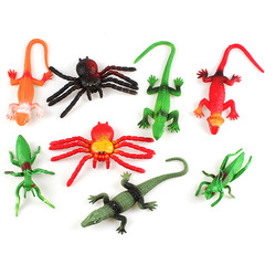 Large-size simulated animals: simulated lizard, simulated scorpion, simulated spider—hot-selling prank and stress-relief toys wholesale.