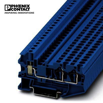 菲尼克斯直通式接线端子STU 4-TWIN BU-3033061