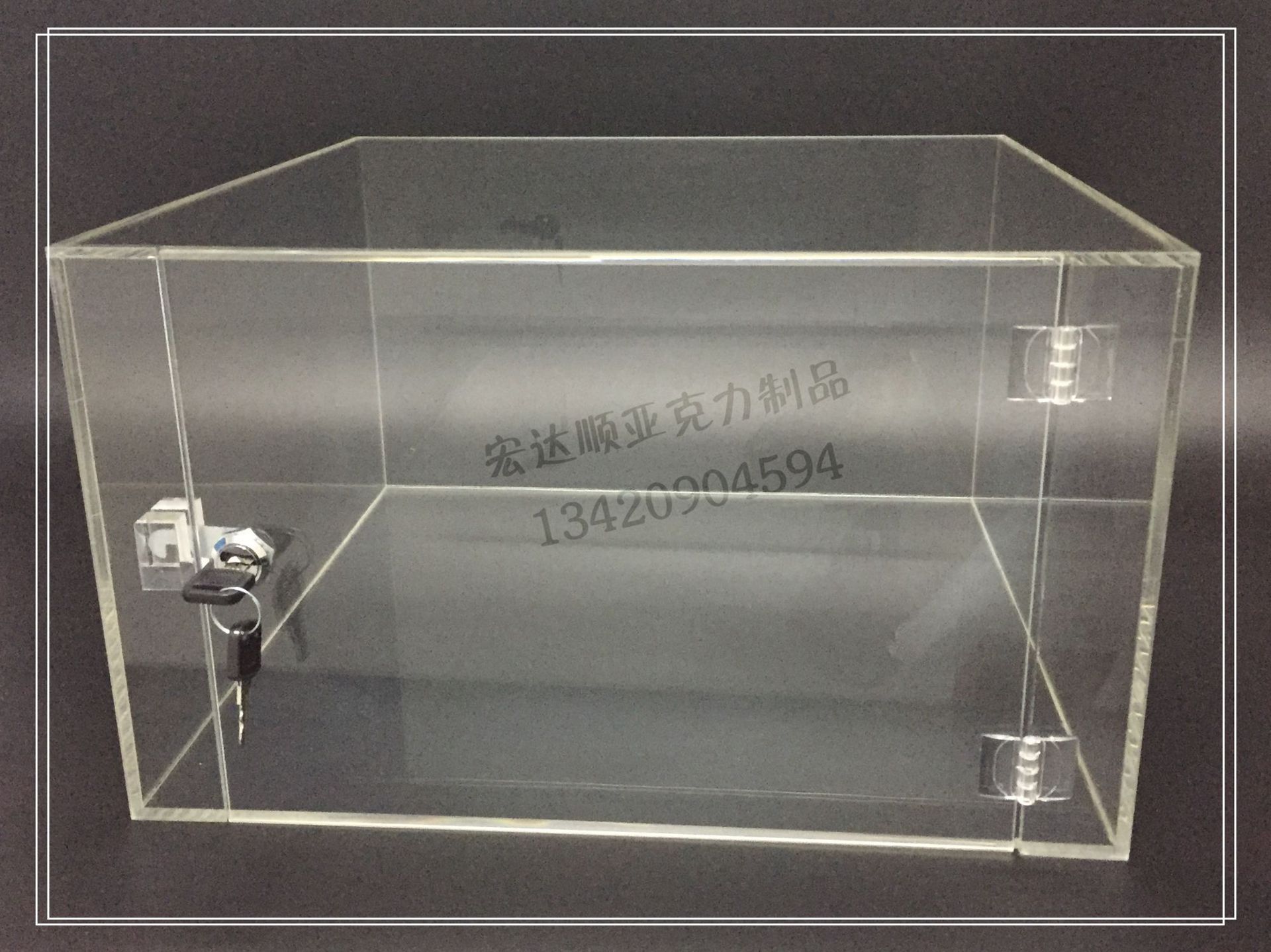 亚克力制品饲养盒定做 环保有机玻璃注塑动物展示盒批发 厂家定制