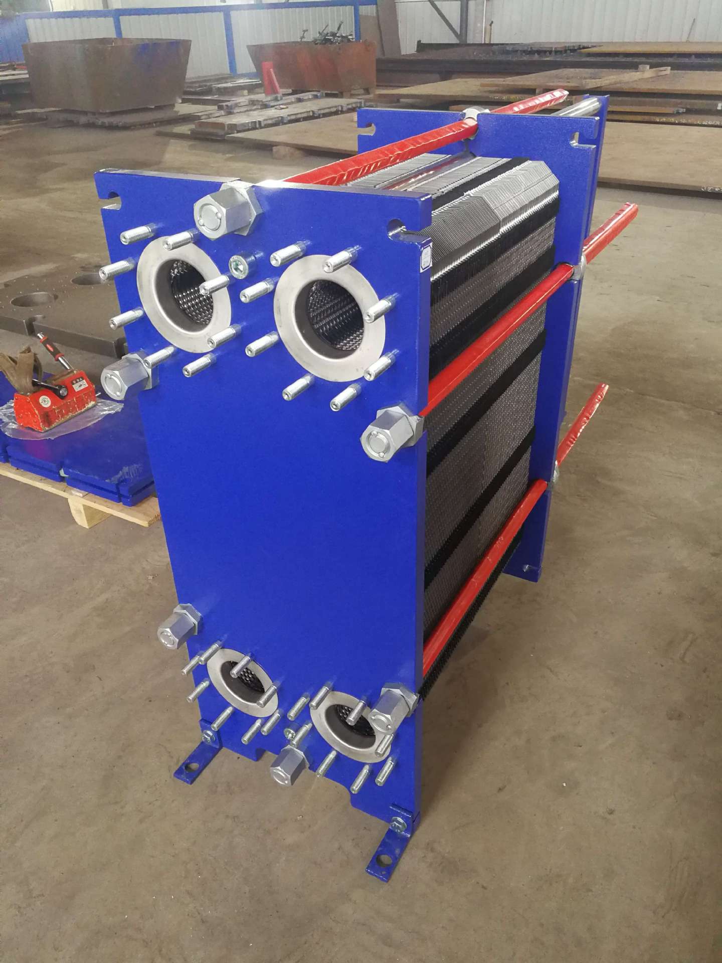 小温差不锈钢热交换器 可拆换热器 油水换热器