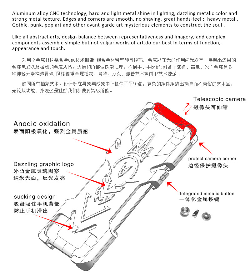 SIMON New THOR II Aviation Aluminum Alloy Shockproof Armor Metal Case Cover for OPPO Find X