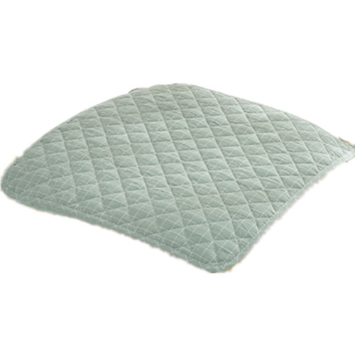 Custom-made and drop-shipped Nordic modern minimalist color-woven, washed pure cotton chair strap, solid color fabric anti-slip dining chair pad