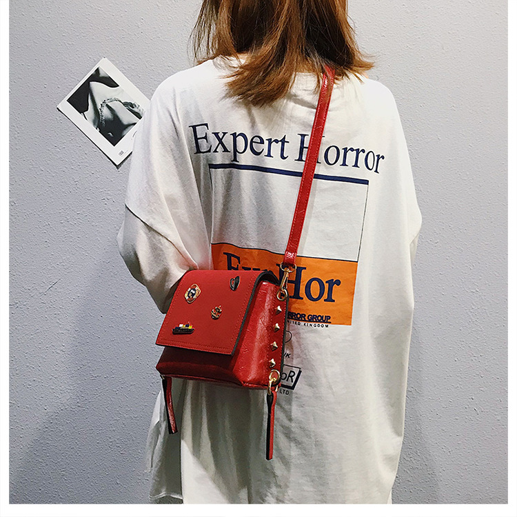 PU Korea Shoulder bag (red) NHPB6738red