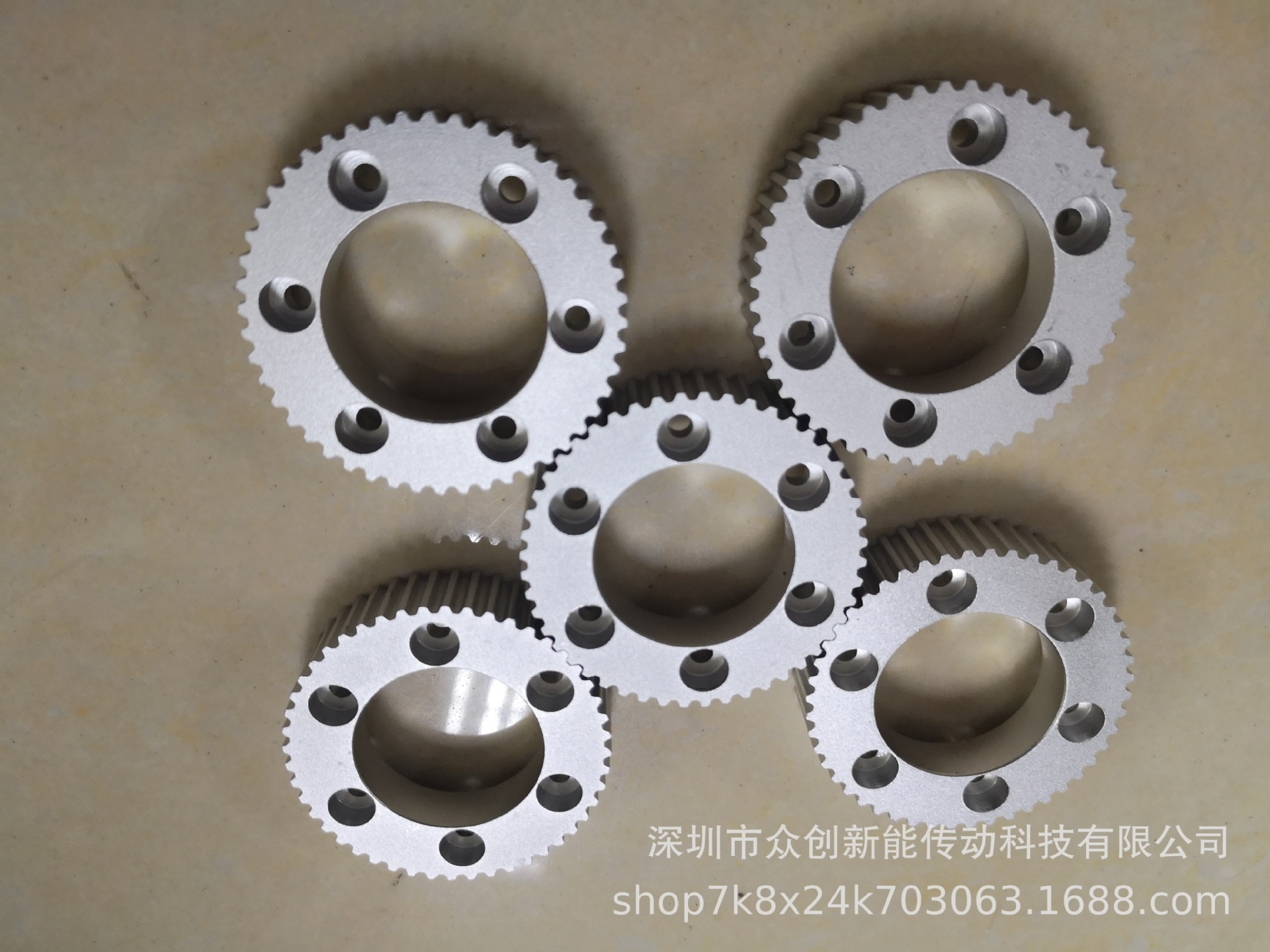 供应铝质同步轮,S3M无边同步轮,特价出售,仓库甩卖,本色铝质轮