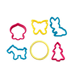 跨境彩泥軟陶泥切割器9款模具套裝橡皮泥粘土陶土泥巴幼手工耳環