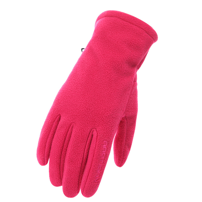 现货直销欧美时尚女士羊毛防晒休闲便装手套跨境电商摇粒绒手套