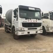 二手豪沃混凝土搅拌车 二手商混搅拌运输车 12方搅拌罐