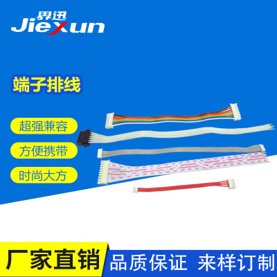 端子线 彩排线 电子连接线 灰排线 电子设备连接线束医疗机器线束|ms