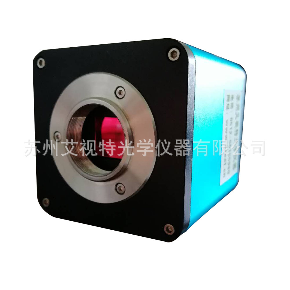 供应HDMI高清500万像素全自动对焦显微镜摄像头机器视觉工业相机