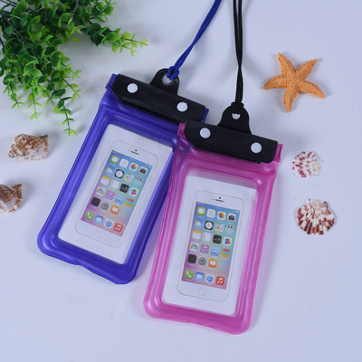 Manufactor goods in stock gasbag mobile phone Waterproof bag inflation drift Diving sets outdoors Touch screen hot spring Antisettling Mobile phone set