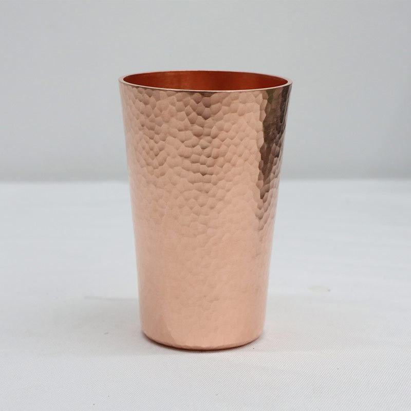 Red copper powder Cup fragrance Cup EK43 small Fuji bean grinder coffee powder Cup manual segment beat pure copper powder Cup