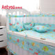 Summer Pure Cotton Sandwich Mesh Bed Walls Baby Bedding Customized Bed Sheet Bed Walls Pillows