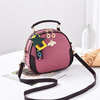 Fashionable handheld small bag, shoulder bag, trend brand capacious one-shoulder bag, Korean style