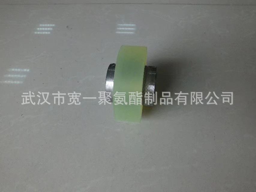 供应湖北十堰载重滚轮聚氨酯橡胶包胶，传动滚轮包胶加工