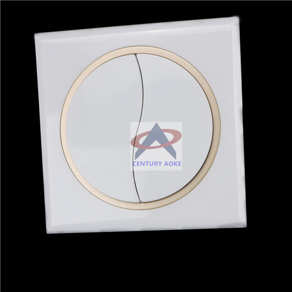 奥柯新款86型面板遥控器 墙壁面板2键随意贴无线遥控器