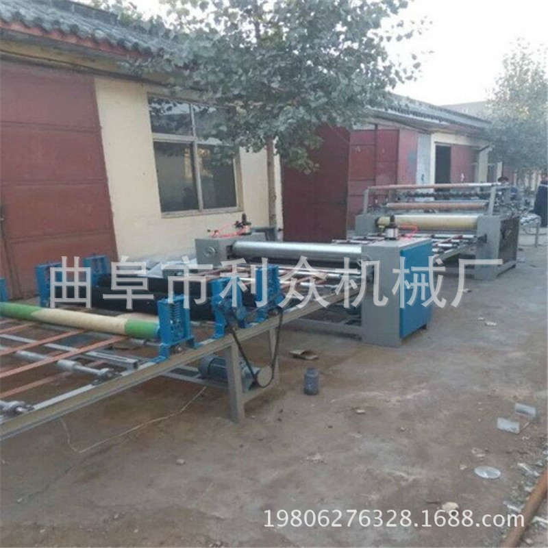 胶州 无纺布自动贴面机 无纺布卷材岩棉板复合覆膜机