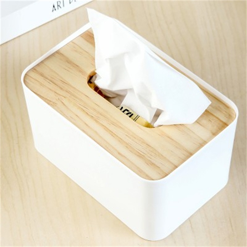 家用欧式厕所纸抽盒简约实木餐巾纸盒客厅茶几收纳盒纸巾盒抽纸盒