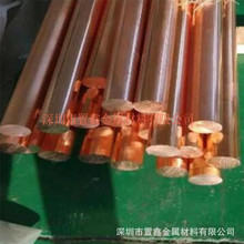 純銅實心T2防雷接地紫銅棒2-250mm紅銅棒銅柱電櫃專用紫銅排銅塊