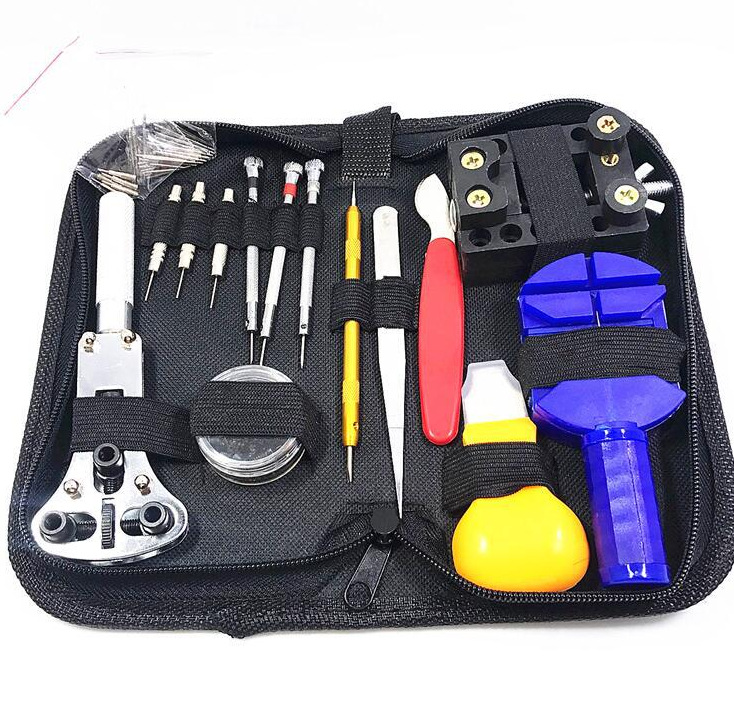 144件套钟表工具 144pc修表工具包 144合1手表维修工具 修表套装