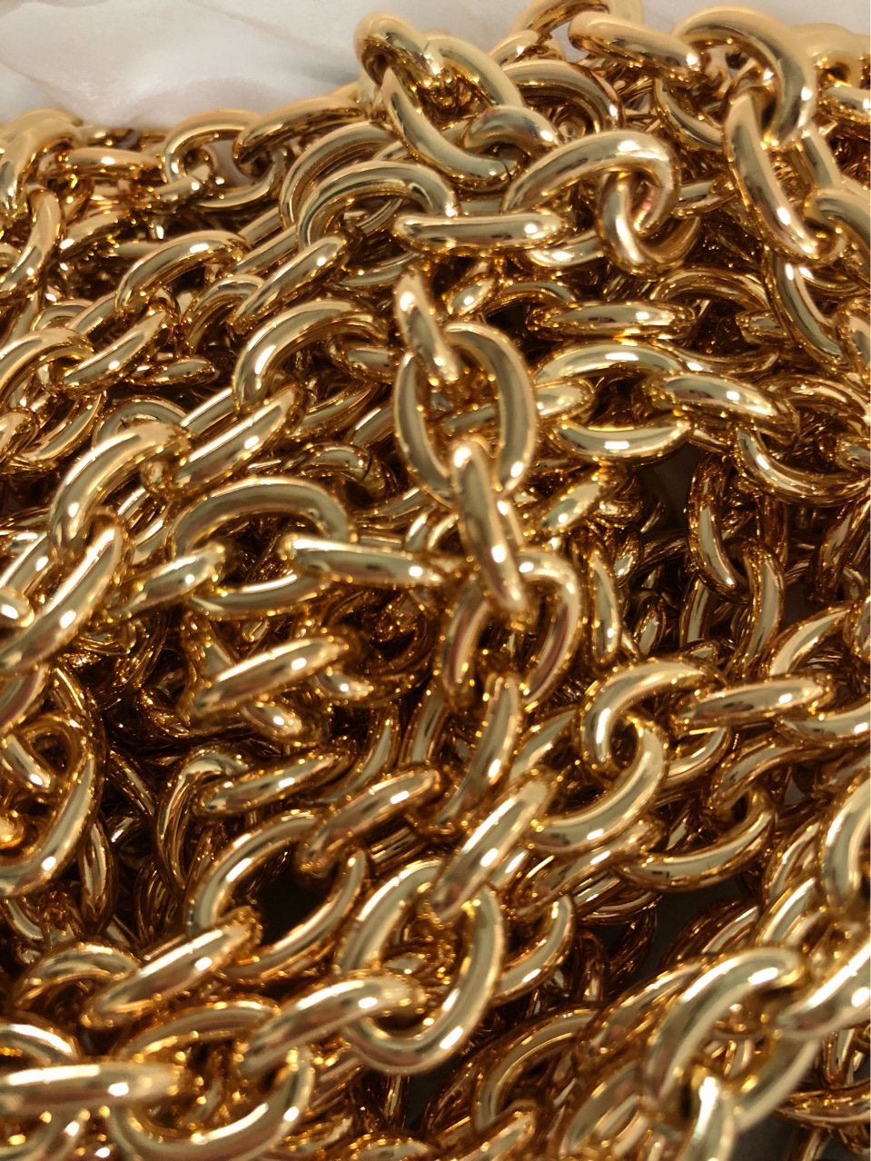专业链条电镀真金高档链条电镀加工东莞链条电镀加工厚金链条电镀