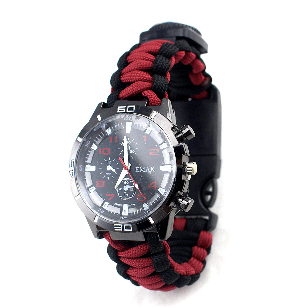 Red and black