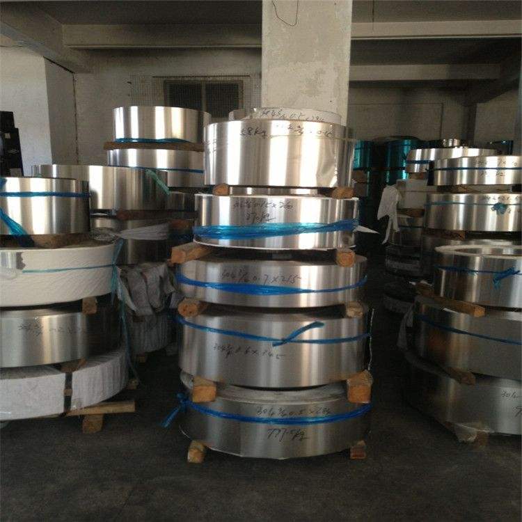 厂家供应 进口SUS304H不锈钢弹簧带 0.15mm精密超薄垫片