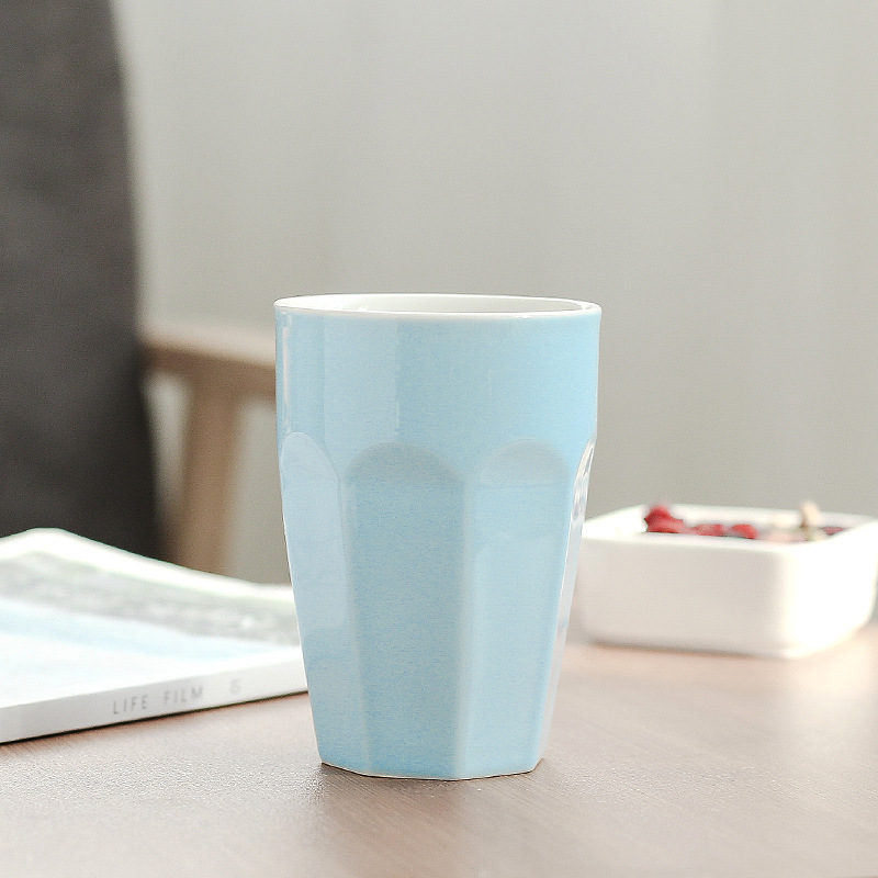 Taza de cerámica original taza de agua taza de dientes taza de leche taza de bebida taza de café taza al por mayor