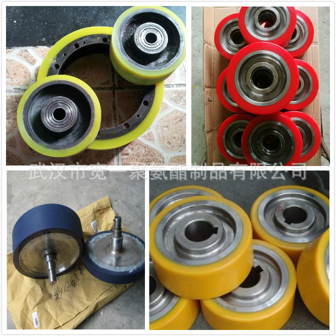 供应内蒙古车轮，导轮，行走轮，摩擦轮聚氨酯包胶加工