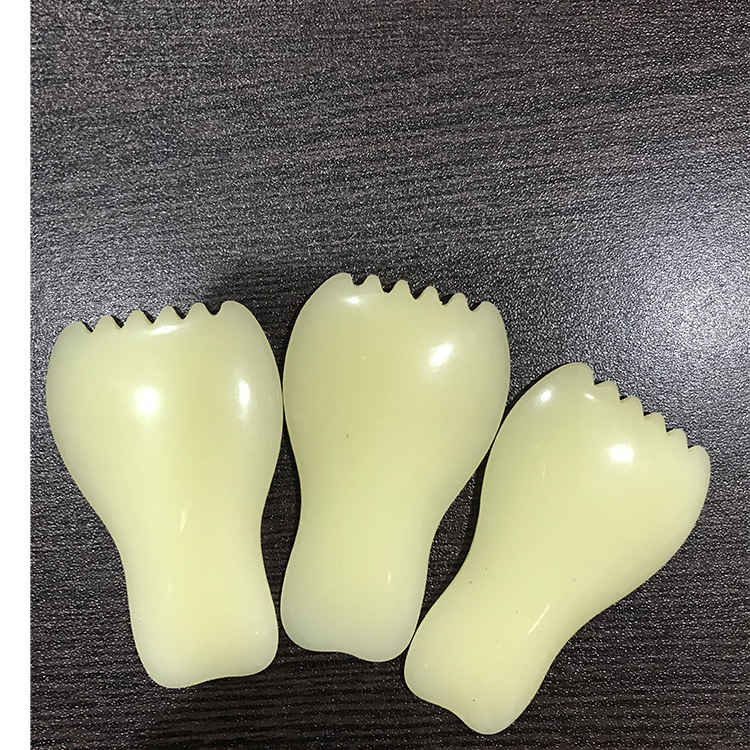 供应蜜蜡乳线刮痧板 树脂蜜蜡刮痧板 小乳刮  刮痧片