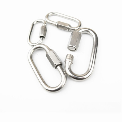 Manufactor supply Galvanized Carabiner Oval runway Hooks