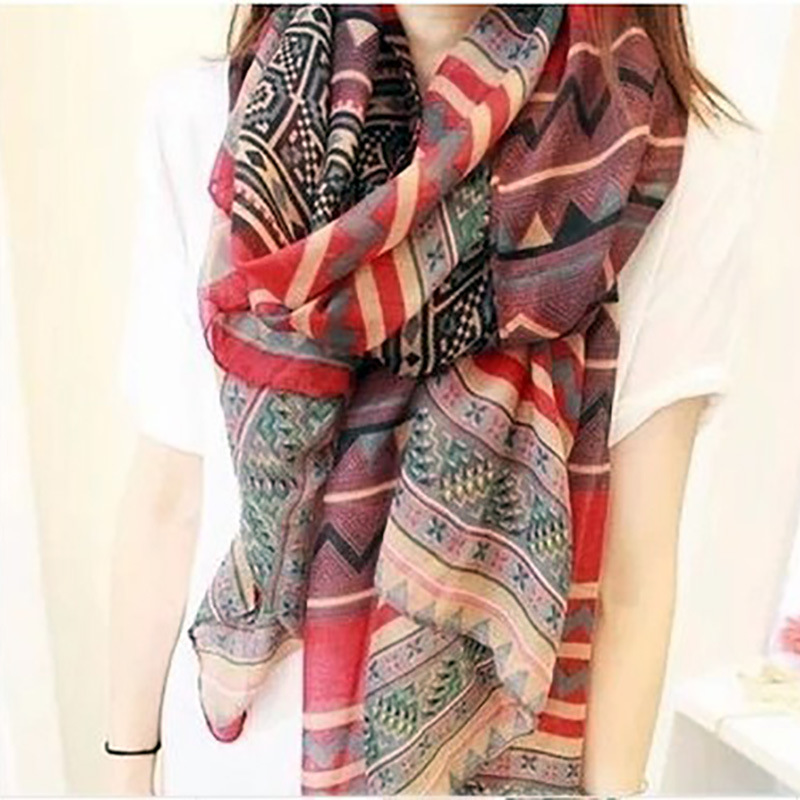 2018春秋冬新款棉麻超長圍巾 防曬女絲巾特價大披肩夏兩用