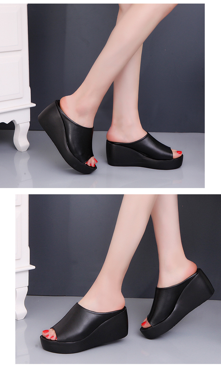 summer new fashion outdoor wedge thick bottom sandals NSZSC56118