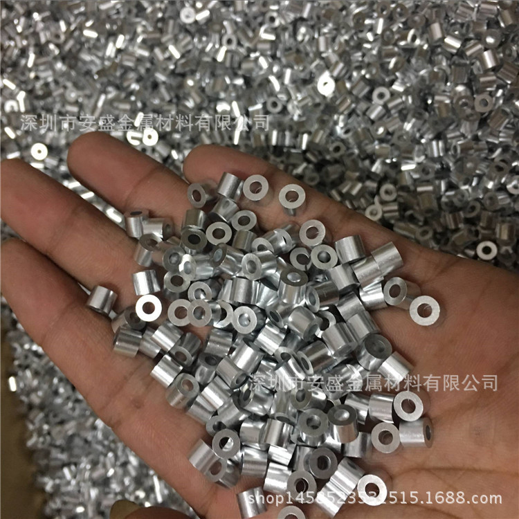 6063/6061铝管 精抽薄壁铝管 铝合金套管 无缝铝管 切割氧化加工