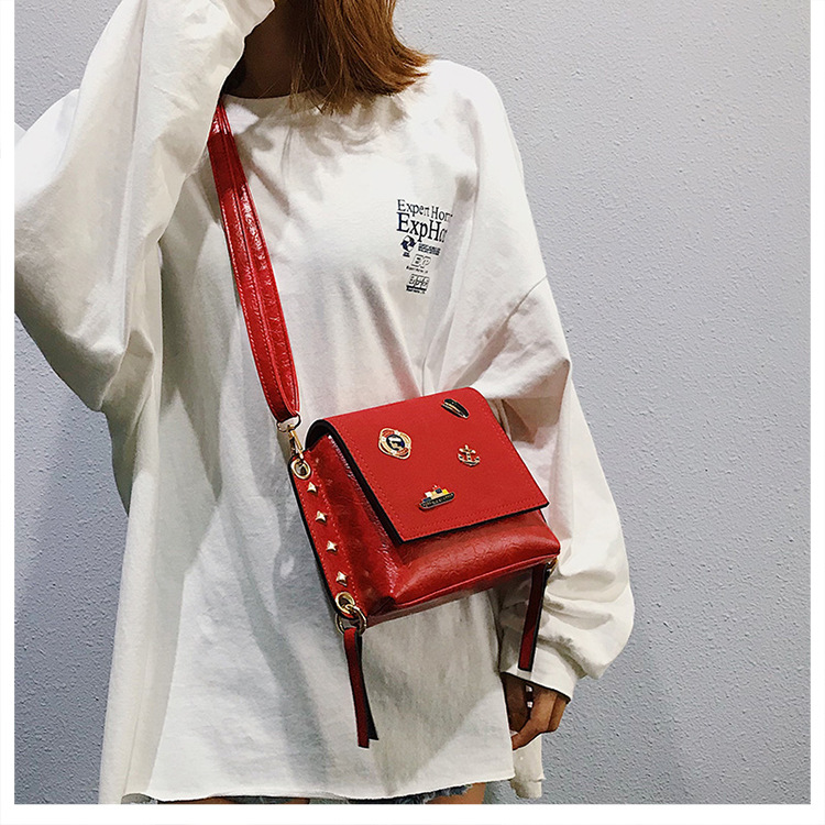 PU Korea Shoulder bag (red) NHPB6738red