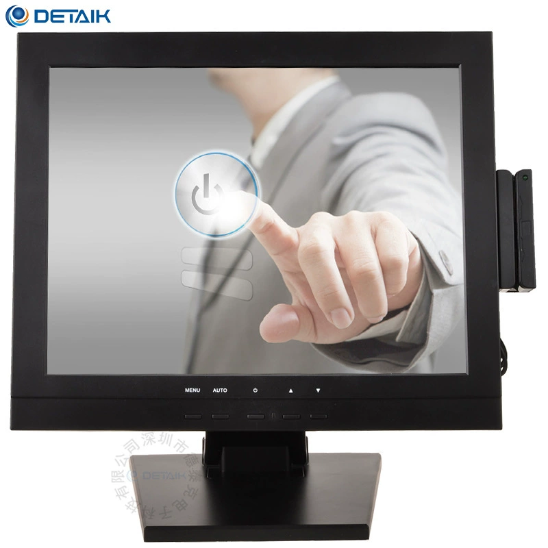 Сенсорный металлический LCD дисплей, 15 дюймов